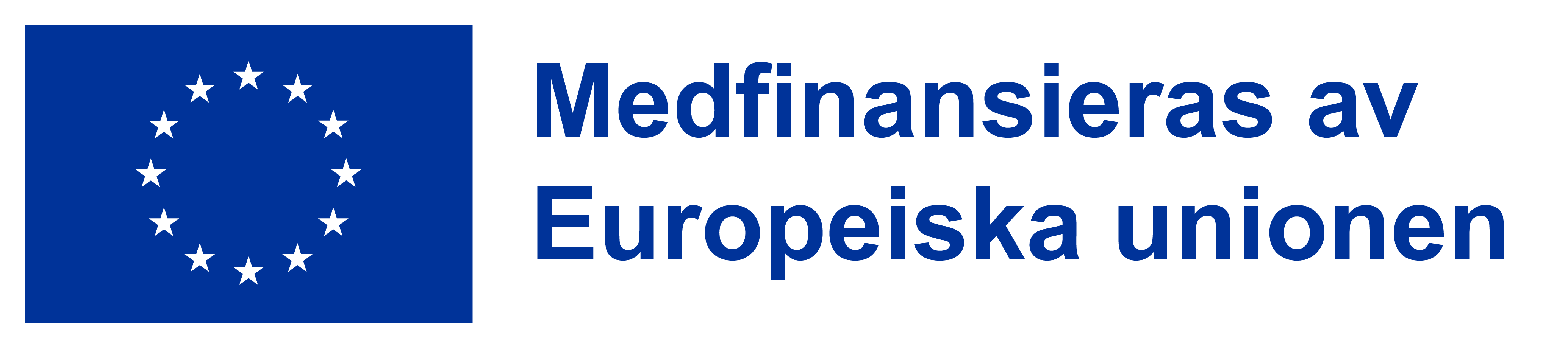 Medfinansieras av Europeiska unionen -logo