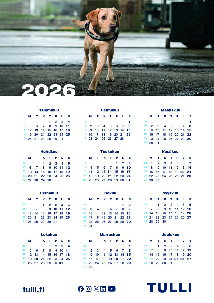 Lataa tulostettava kalenteri