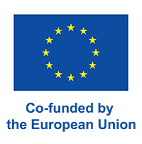 European Union flag, with the text: Co-funded by the European Union.